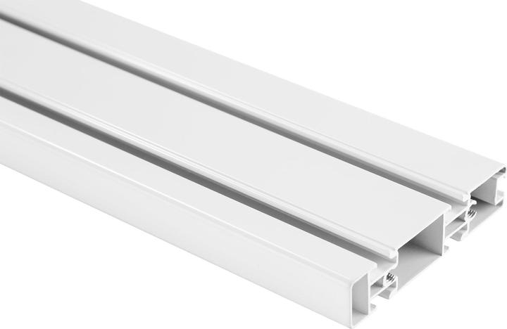 Actual product image InLine Slatwall Panel Aluminium for Wall Mount white 1,2m