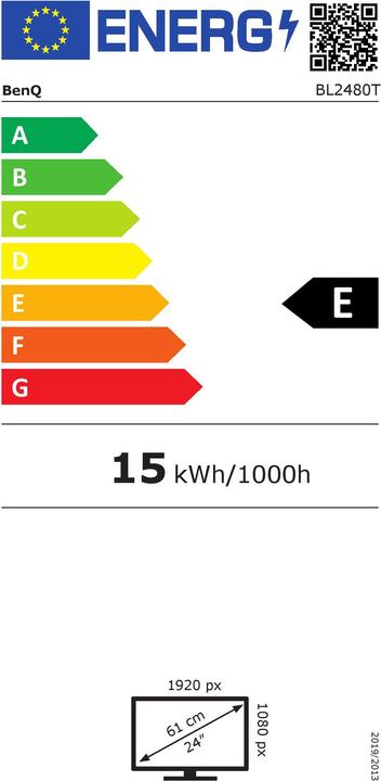 Energie-Label BenQ BL2480T (1920 x 1080 Pixel, 24")