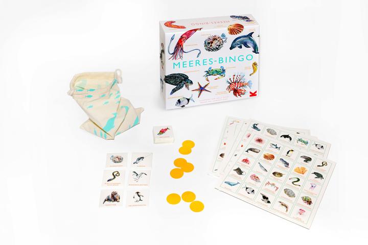 Actual product image 441197 - Meeres-Bingo - Board game, 2-7 players, ages 6+ (DE edition) (German)