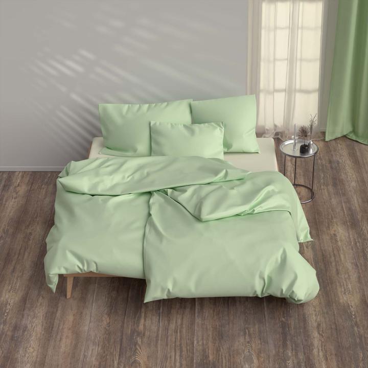 Actual product image Lotus Bettwaren Satin uni (Duvet cover, 200 x 210 cm)