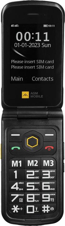 Immagine prodotto AGM M8 128MB 4G NERO (2.80", 0.08 Mpx, 4G)