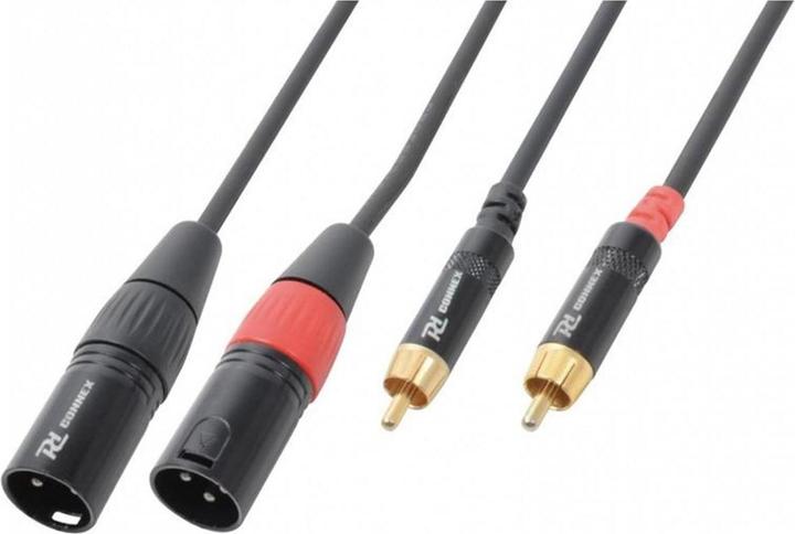 Produktbild PD Connex Audio-Kabel CX66-6 Klinke 6,3mm, female - Cinch 6 m (6 m, Cinch)