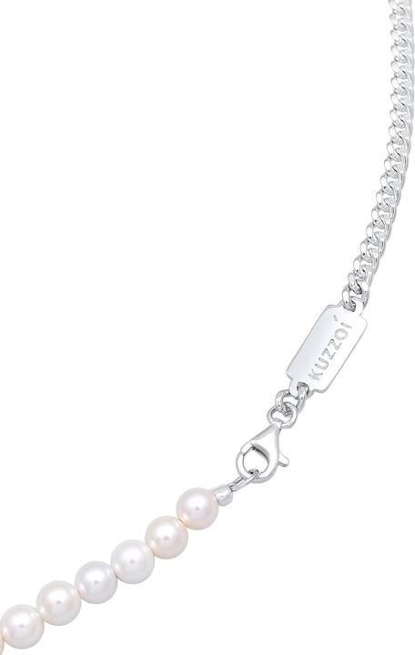 Image du produit Kuzzoi perle, collier de perles (Argent sterling 925, Perles de coquillages, Acier inoxydable, Pas de perle)