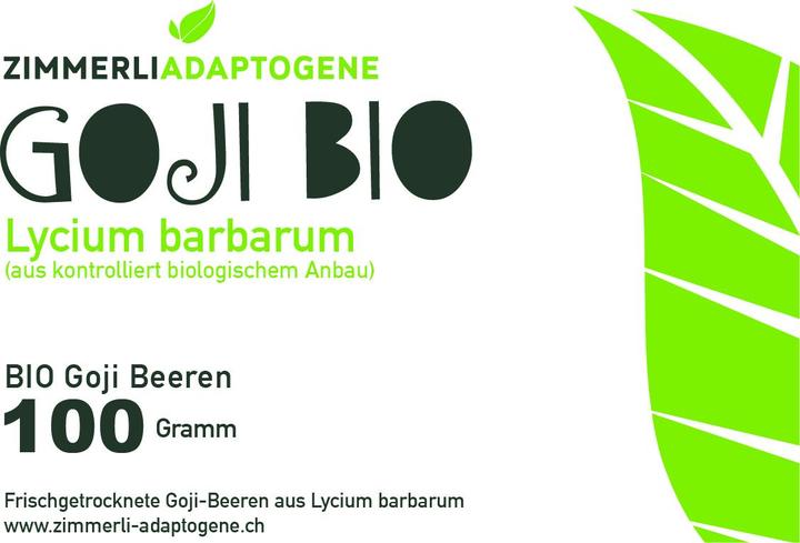 Immagine prodotto Zimmerli Adaptogene Bacche di Goji (BIO) (1 Pezzo/i, 100 g)