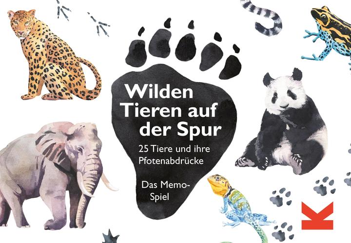 Actual product image Memory Memory Wild animals on the trail (German)