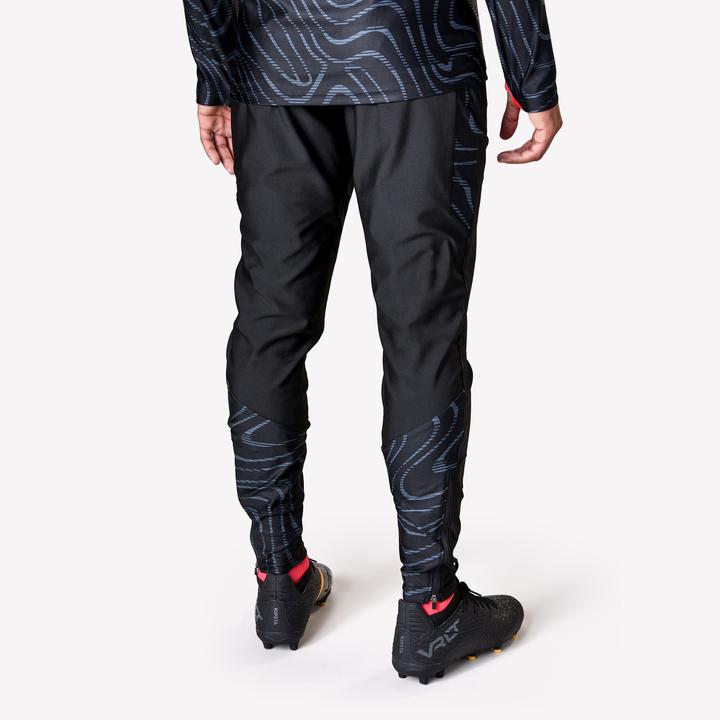 Immagine prodotto Kipsta Pantaloni da allenamento da calcio da donna/uomo - VIRALTO Topo nero/grigio (W34/L34)