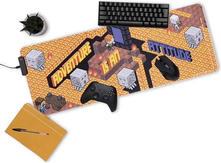 Image du produit Paladone Products Minecraft - Tapis de souris RGB