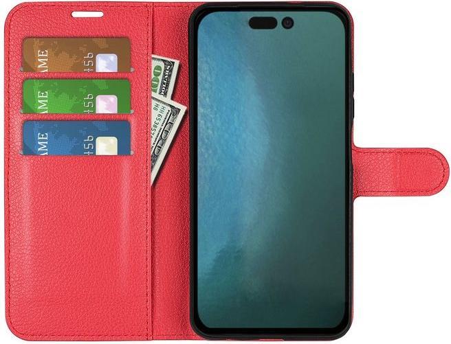 Immagine prodotto MU Classic Serie di copertine per libri in pelle Litchi (Apple iPhone 14 Pro Max)