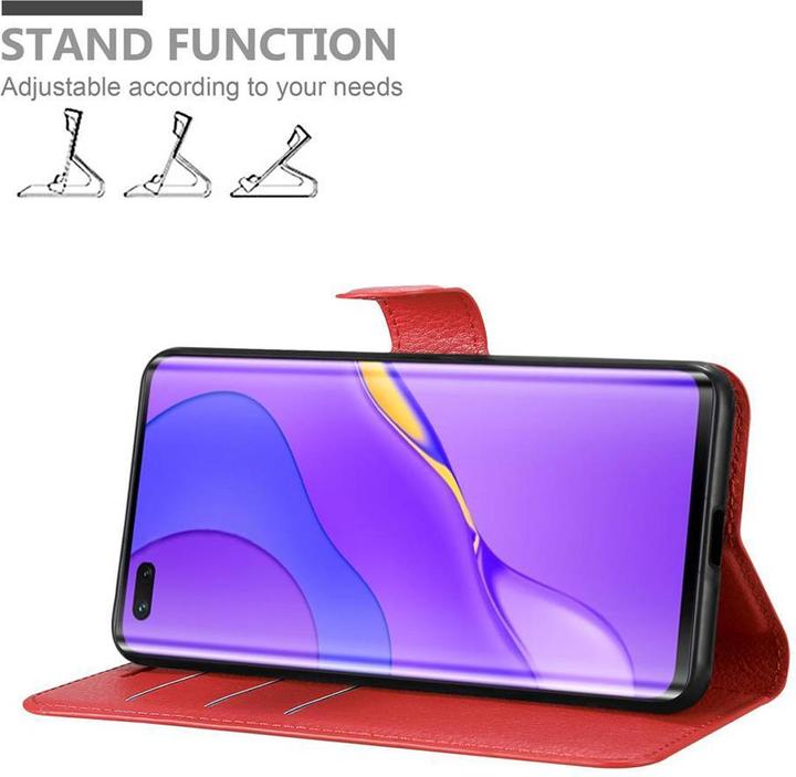 Actual product image Cadorabo Book with stand function cover (Huawei Nova 7 Pro 5G)