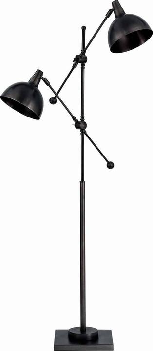 Image du produit Loberon Lampadaire Charmoire marron antique/noir (E27)