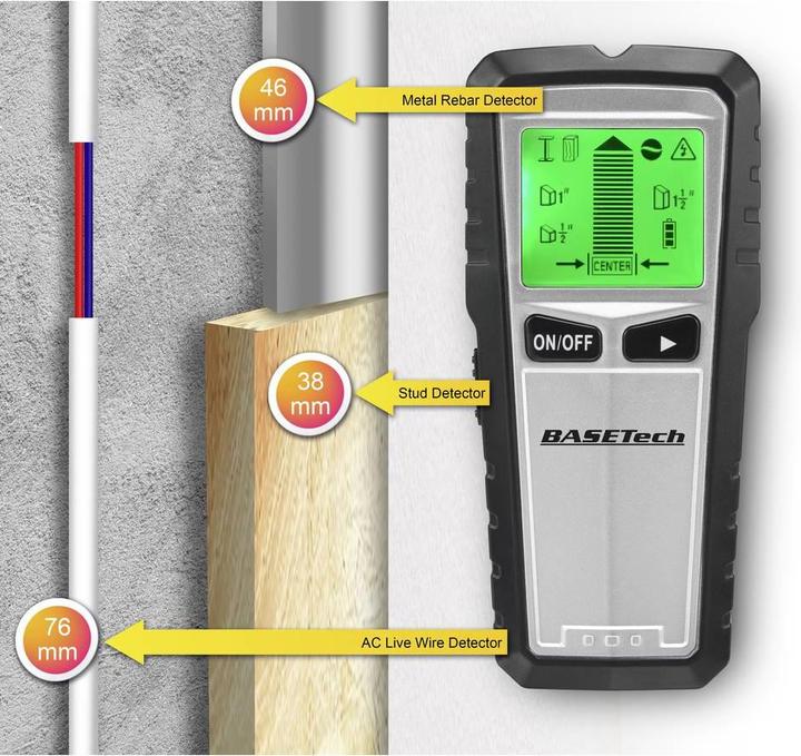 Actual product image Basetech Tracking device
