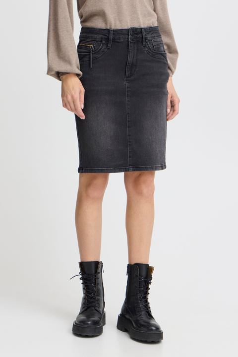Actual product image Pulz Jeans PZKAROLINA HW Skirt 50207699 (40)