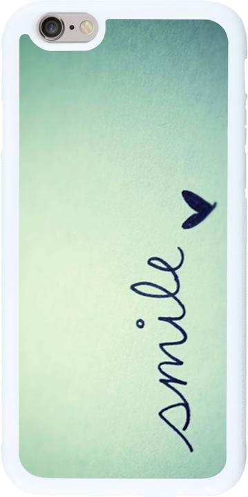 Image du produit PhoneLook Coque Silicone rigide blanc Smile (Apple iPhone 6)