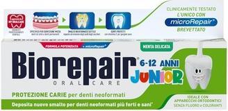 Actual product image Biorepair Junior Toothpaste 6-12 Years Fluoride-Free with Vitamin E Antioxidant for Healthy Gums Ref