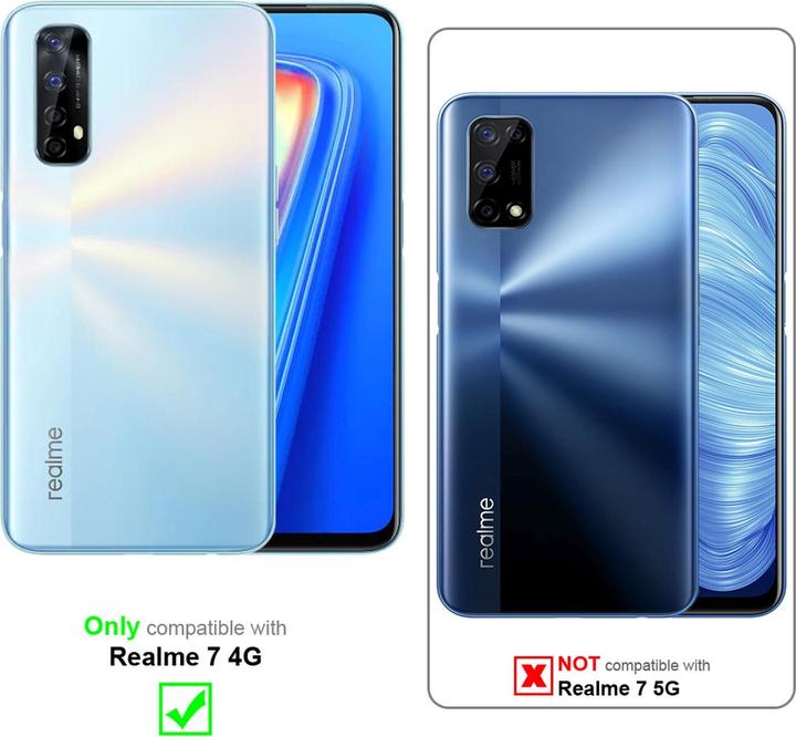 Productafbeelding Cadorabo Boek Onzichtbare Magneethoes (Realme 7)