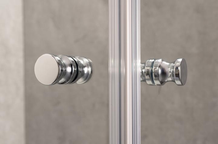 Produktbild Dusbad Duschkabine/ Duschabtrennung Vital 2 Pendeltür/ Eckdusche (80 cm, 80 cm, 202.50 cm)
