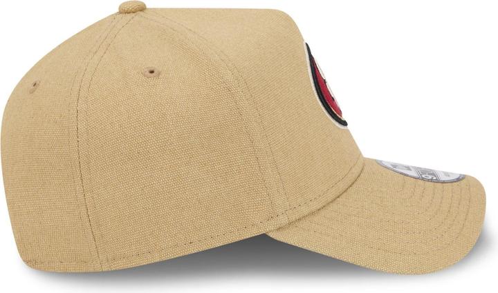 Produktbild New Era A-Frame Trucker Leinen Cap San Francisco 49ers beige (One Size)