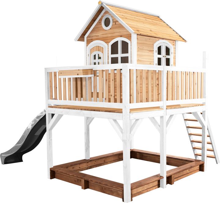 Immagine prodotto Axi Liam Playhouse marrone/bianco - Grey Slide