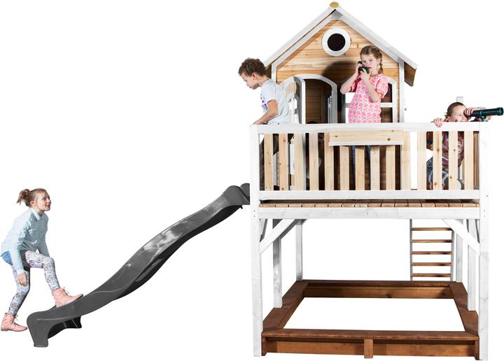 Immagine prodotto Axi Liam Playhouse marrone/bianco - Grey Slide