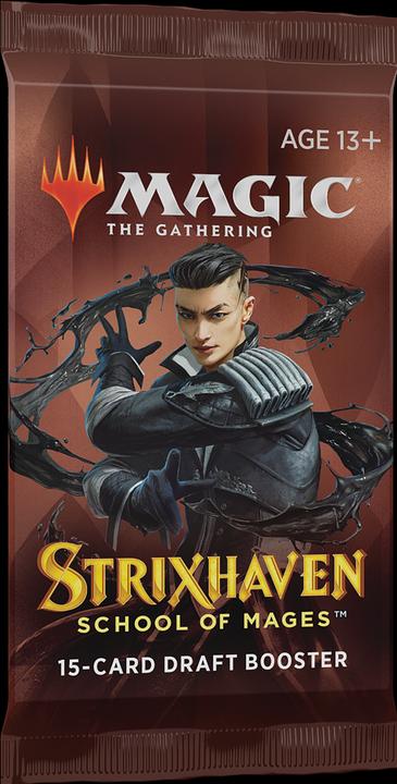 Actual product image Magic the Gathering Strixhaven: School of Mages (English, Booster Pack)