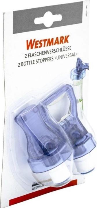 Produktbild Westmark Flaschenverschlüsse- Set 2 Stk. "Universal", 4x4x8 cm (Weinausgiesser)