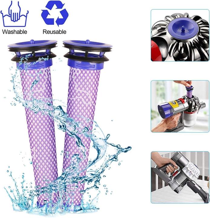 Actual product image Flylinktech Ersatzakku für Dyson V6 Staubsauger