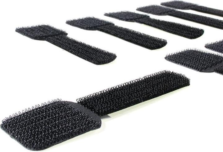 Image du produit Label-the-cable LTC Wall Velcro Cable Ties, pack of 10 (Serre-câbles velcro, 90 mm, 10 pcs)