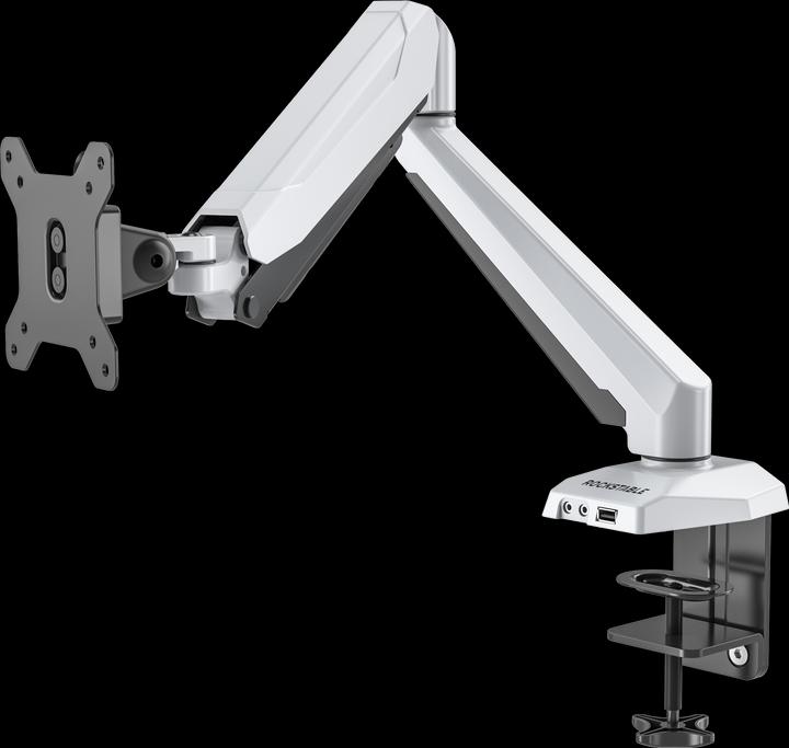 Produktbild Rockstable Prof. Single USB Weiss (Tisch, 32")