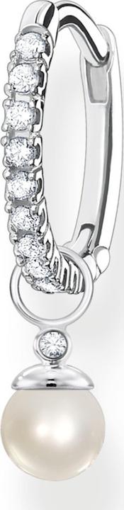 Image du produit Thomas Sabo Créole simple avec pendentif en perles argent (Argent 925)