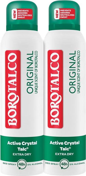 Produktbild Borotalco Deo Original Spray (2 x 150ml) (Spray, 300 ml)