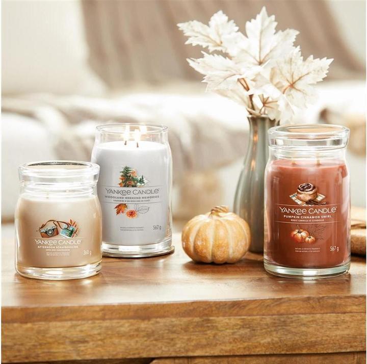 Immagine prodotto Yankee Candle Candela Votive profumata Pumpkin Cinnamon Swirl Signature Filled