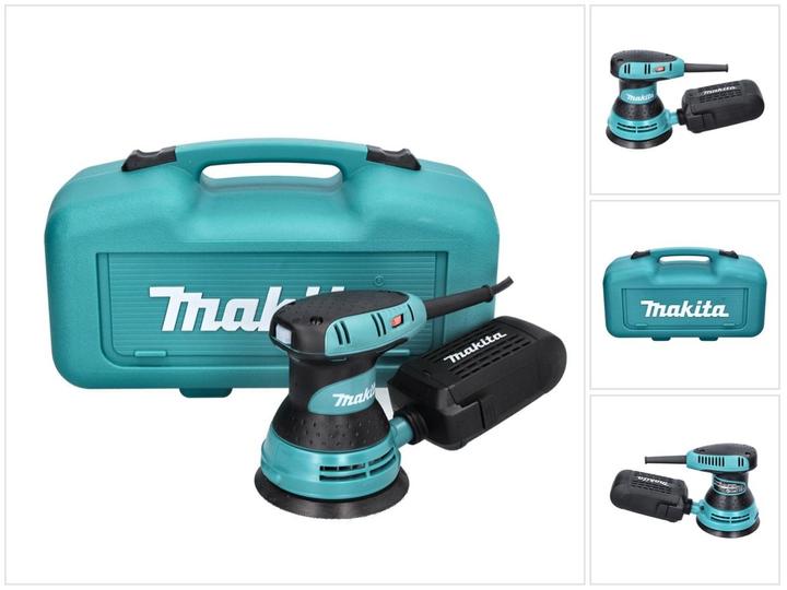 Actual product image Makita BO5031K 125mm random orbital sander in case (Eccentric grinder, 300 W)