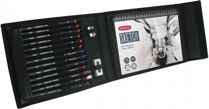Actual product image Derwent Sketching wallet