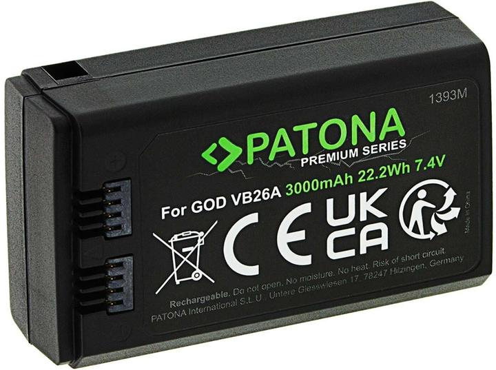 Patona Premium Akku Godox VB26A V1 Serie (Kamera Akku)