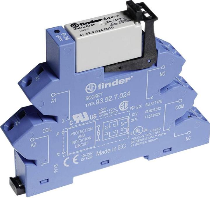 Produktbild Finder 38.62.7.024.5050 Koppelrelais 24 V/DC 8 A 2 Wechsler 10 St.