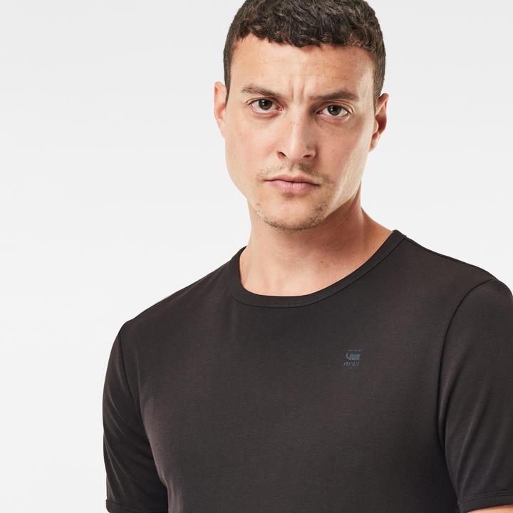 Actual product image G-Star T-shirt 2 pack R-neck T-shirts 2 pack Basic round neck rib jersey (XXL)