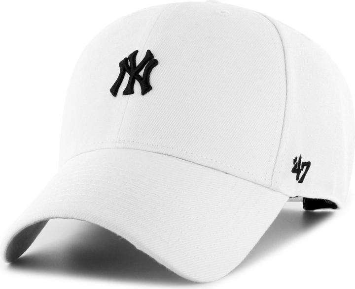 47 Brand Snapback Cap - Base Runner New York Yankees Weiss