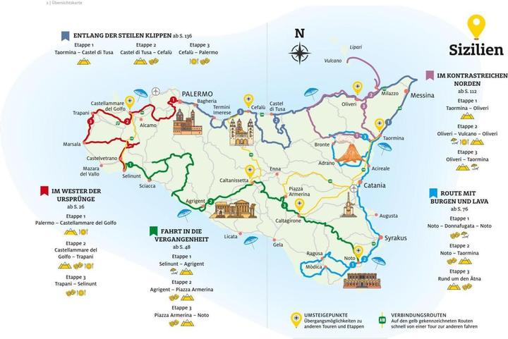 Actual product image Roadtrips - Sizilien (German, Carsten Drecoll, 2023)