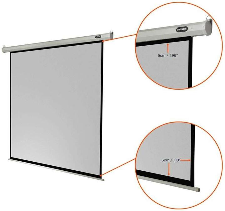 Actual product image Celexon Motor Economy, Canvas, 1:1 (100.24", 1:1)