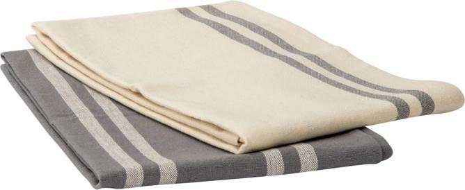 Actual product image Södahl Tea towel set Soft Tools Grey (50 x 70 cm)