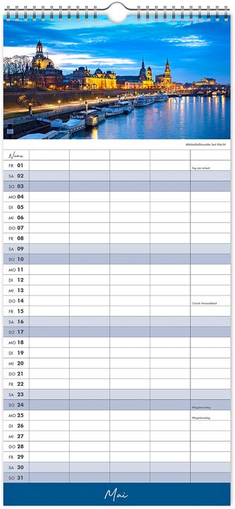 Actual product image Familienplaner Dresden und Schsische Schweiz 2026 (No binding, German)