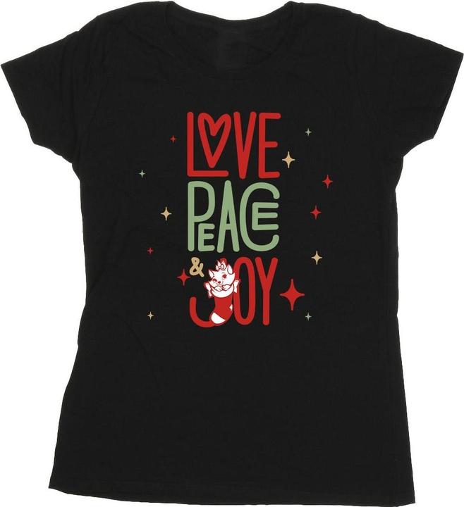 Disney The Aristocats Marie Love Peace Joy TShirt (XXL)