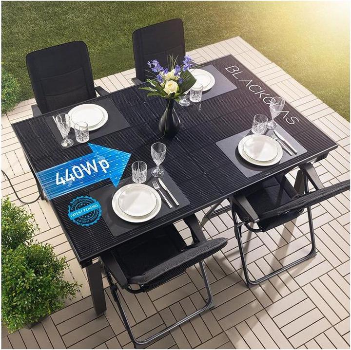 Image du produit Blackglas Table solaire ECOstyle SW 440 W (440 W)