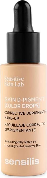 Produktbild Sensilis Skin D-Pigment Color Drops Makeup Concealer mit Bio-Pigment-Extrakt aus Sclarea und Stabi (Beige)