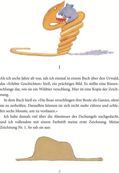 Produktbild Der Kleine Prinz. Die Originalübersetzung (Deutsch, Antoine de Saint -Exupèry, 2015)