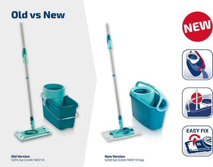 Productafbeelding Leifheit Clean Twist M Ergo + stofdoek statisch (1 Pcs.)