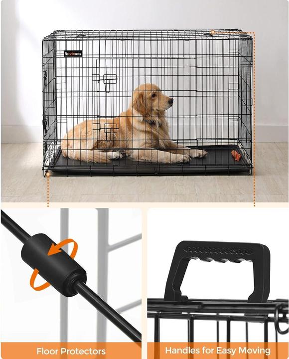 Image du produit Feandrea Transportbox für Hunde 122 x 74.5 x 80.5 cm (Chien)