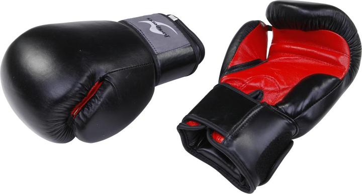 Actual product image Ju-Sports Boxing gloves black / red (12 OZ, 12)