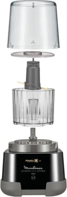 Actual product image Moulinex DP8108 zwarte elektrische hakmolen 0,55L | voedsel versnijder (1000 W)