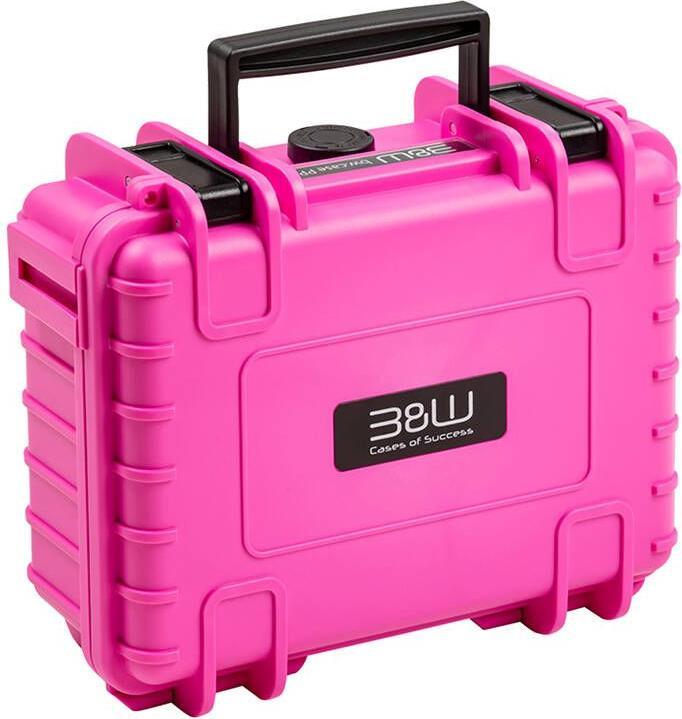 Actual product image B&W International B&W DJI Osmo Pocket 3 Case Type 500 Pink (DJI Osmo Pocket 3)